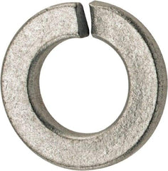 Value Collection - 3/8", 0.377" ID, 0.094" Thick Split Lock Washer - Steel, Zinc-Plated Finish, 0.377" Min ID, 0.385" Max ID, 0.68" Min OD, 0.683" Max OD - Eagle Tool & Supply