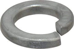 Value Collection - 3/4", 0.753" ID, 0.188" Thick Split Lock Washer - Steel, Zinc-Plated Finish, 0.753" Min ID, 0.766" Max ID, 1.265" Min OD, 1.271" Max OD - Eagle Tool & Supply