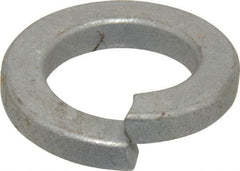 Value Collection - 1", 1.003" ID, 1/4" Thick Split Lock Washer - Steel, Zinc-Plated Finish, 1.003" Min ID, 1.024" Max ID, 1.656" Min OD, 1.661" Max OD - Eagle Tool & Supply