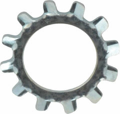 Value Collection - 7/16" Screw, 0.464" ID, Spring Steel External Tooth Lock Washer - 0.76" OD, Zinc-Plated, Grade 2 - Eagle Tool & Supply