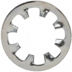 Value Collection - 5/16" Screw, 0.332" ID, Steel Internal Tooth Lock Washer - 0.61" OD, Zinc-Plated, Grade 2 - Eagle Tool & Supply