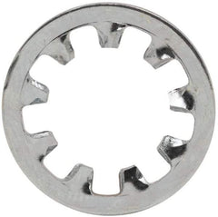 Value Collection - 3/8" Screw, 0.398" ID, Steel Internal Tooth Lock Washer - 0.692" OD, Zinc-Plated, Grade 2 - Eagle Tool & Supply