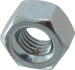 Value Collection - 9/16-12 UNC Steel Right Hand Heavy Hex Nut - 15/16" Across Flats, 0.5469" High, Zinc-Plated Finish - Eagle Tool & Supply