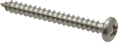 Value Collection - #6 Pan Head Phillips Sheet Metal Screw - Stainless Steel, 1-1/4" Length Under Head, Grade 18-8 - Eagle Tool & Supply