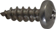 Value Collection - #14 Pan Head Phillips Sheet Metal Screw - Stainless Steel, 3/4" Length Under Head, Grade 18-8 - Eagle Tool & Supply