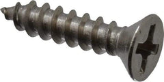 Value Collection - #6 Flat Head Phillips Sheet Metal Screw - Stainless Steel, 5/8" OAL, Grade 18-8 - Eagle Tool & Supply
