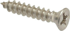 Value Collection - #6 Flat Head Phillips Sheet Metal Screw - Stainless Steel, 3/4" OAL, Grade 18-8 - Eagle Tool & Supply