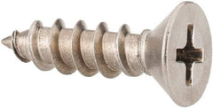 Value Collection - #10 Flat Head Phillips Sheet Metal Screw - Stainless Steel, 3/4" OAL, Grade 18-8 - Eagle Tool & Supply