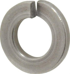 Value Collection - 1/4", 0.062" Thick Split Lock Washer - 18-8 Stainless Steel, 0.252" Min ID, 0.26" Max ID, 0.25" Min OD, 0.487" Max OD - Eagle Tool & Supply