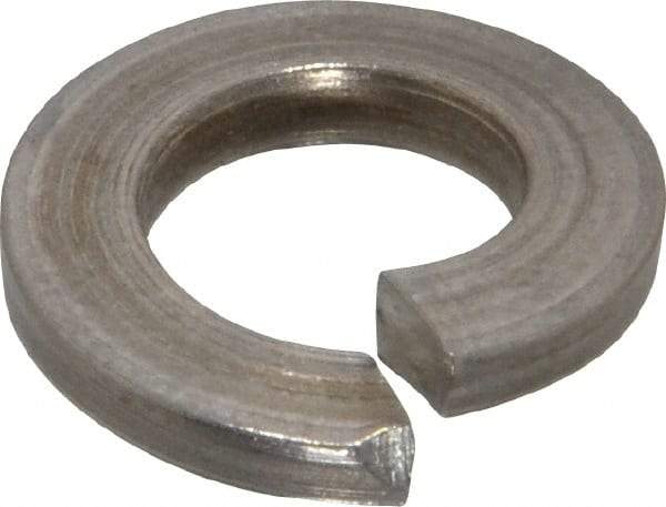 Value Collection - 5/16", 0.078" Thick Split Lock Washer - 18-8 Stainless Steel, 0.314" Min ID, 0.322" Max ID, 0.125" Min OD, 0.583" Max OD - Eagle Tool & Supply