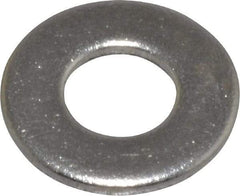 Value Collection - #12 Screw, Grade 18-8 Stainless Steel Standard Flat Washer - 1/4" ID x 9/16" OD, 0.065" Thick - Eagle Tool & Supply