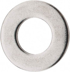 Value Collection - 3/8" Screw, Grade 18-8 Stainless Steel Standard Flat Washer - 13/32" ID x 13/16" OD, 0.065" Thick - Eagle Tool & Supply