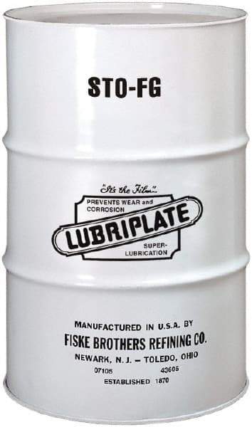 Lubriplate - 55 Gal Drum Mineral Multi-Purpose Oil - SAE 20, ISO 68, 350 SUS at 100°F, Food Grade - Eagle Tool & Supply