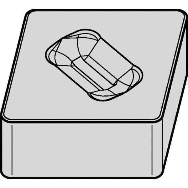 Kennametal - CNGX554 T0820 Grade KYK25 Ceramic Turning Insert - 80° Diamond, 5/8" Inscr Circle, 5/16" Thick, 1/16" Corner Radius - Eagle Tool & Supply