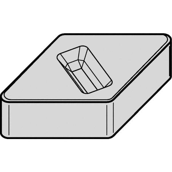 Kennametal - DNGX120712 T02020 Grade KYK25 Ceramic Turning Insert - 55° Diamond, 10mm Inscr Circle, 5/16" Thick, 3/64" Corner Radius - Eagle Tool & Supply