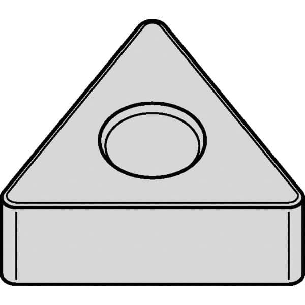 Kennametal - TNGA332 T0820 Grade KYK10 Ceramic Turning Insert - 60° Triangle, 3/8" Inscr Circle, 3/16" Thick, 1/32" Corner Radius - Eagle Tool & Supply