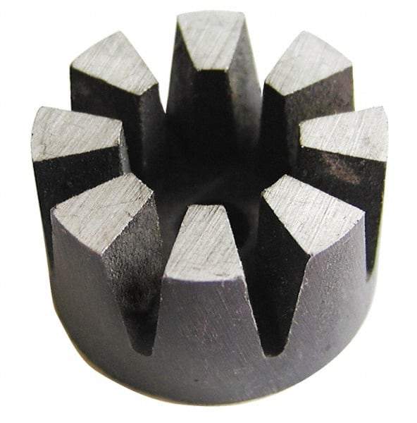 Eclipse - 1-1/4" OD x 1-3/8" High, 2 Pole Alnico Rotor Magnet - 5/16" Hole Diam, 23 Lb Max Holding Capacity, 1,022°F Max Operating Temp - Eagle Tool & Supply