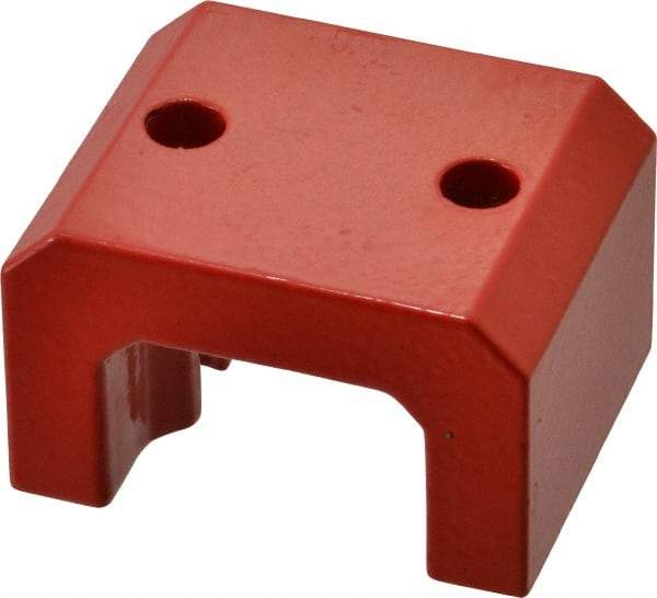 Eclipse - 5/16" Hole Diam, 1-3/4" Overall Width, 2-1/4" Deep, 1-3/8" High, Alnico Power Magnets - 0.58" Pole Width, 550°C Max Operating Temp, Grade 5 Alnico - Eagle Tool & Supply