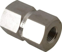Ham-Let - 1/4 x 1/8" Grade 316 Stainless Steel Pipe Reducer Coupling - FNPT x FNPT End Connections, 6,200 psi - Eagle Tool & Supply