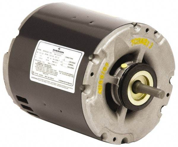 US Motors - 3/4 hp, ODP Enclosure, No Thermal Protection, 1,725 RPM, 230 Volt, 60 Hz, Industrial Electric AC/DC Motor - Size 56 Frame, Cradle Mount, 2 Speed, Ball Bearings, 5.2/3.2 Full Load Amps, B Class Insulation, CW Shaft End - Eagle Tool & Supply