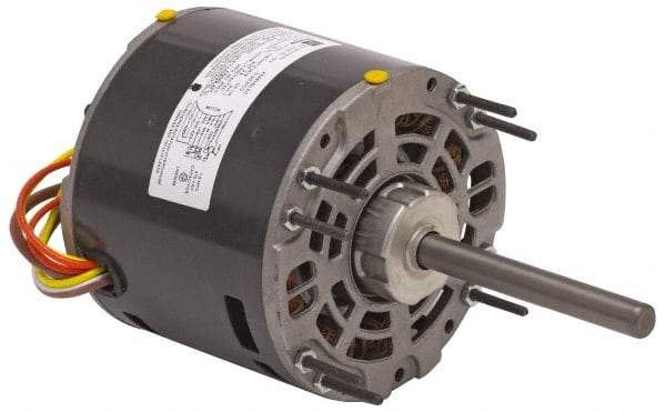 US Motors - 1/4 hp, ODP Enclosure, 1,050 RPM, 208/230 Volt, 60 Hz, Industrial Electric AC/DC Motor - 3 Speed, SAB/Sleeve Bearings, B Class Insulation, CCW Lead End Rev - Eagle Tool & Supply