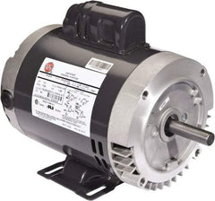 US Motors - 1 hp, ODP Enclosure, Auto Thermal Protection, 1,725 RPM, 115/208-230 Volt, 60 Hz, Industrial Electric AC/DC Motor - Size 56 Frame, J-Face/Base Mount, 1 Speed, Ball Bearings, 15.2/7.7-7.6 Full Load Amps, B Class Insulation, CCW Drive End - Eagle Tool & Supply