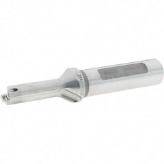 Iscar - 0.354 to 0.37" Diam, 3xD, 1.06" Max Depth, 1/2" Shank Diam, 3.3" OAL, Replaceable Tip Drill - IDI-SG, IDI-SK Insert, DCM Toolholder, Series ChamDrill - Eagle Tool & Supply