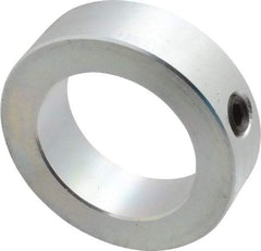 Climax Metal Products - 2" Bore, Steel, Set Screw Shaft Collar - 3" Outside Diam, 7/8" Wide - Eagle Tool & Supply
