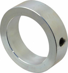 Climax Metal Products - 2-15/16" Bore, Steel, Set Screw Shaft Collar - 4" Outside Diam, 1-1/8" Wide - Eagle Tool & Supply