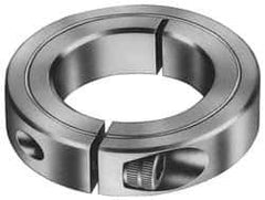 Climax Metal Products - 54mm Bore, Steel, One Piece Clamp Collar - 3-1/4" Outside Diam - Eagle Tool & Supply