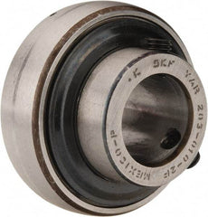 SKF - 5/8" ID x 1.5748" OD, 1,650 Lb Dynamic Capacity, Insert Bearing Insert Bearing - 0.4724" Race Width, 1,070 Lb Static Capacity - Eagle Tool & Supply