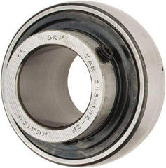 SKF - 1-1/8" ID x 2.4409" OD, 3,380 Lb Dynamic Capacity, Insert Bearing Insert Bearing - 0.7087" Race Width, 2,520 Lb Static Capacity - Eagle Tool & Supply