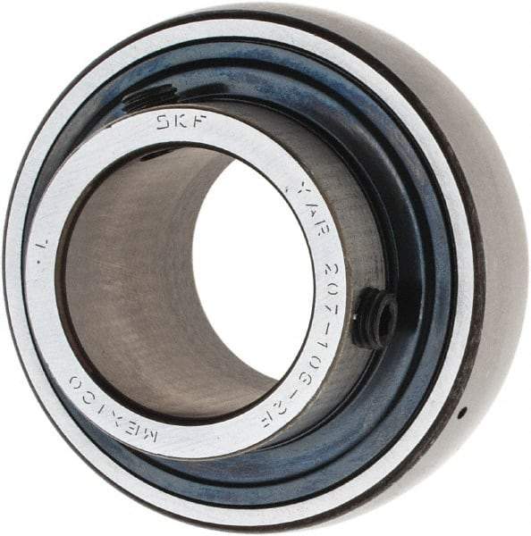 SKF - 1-3/8" ID x 2.8346" OD, 4,410 Lb Dynamic Capacity, Insert Bearing Insert Bearing - 3/4" Race Width, 3,440 Lb Static Capacity - Eagle Tool & Supply