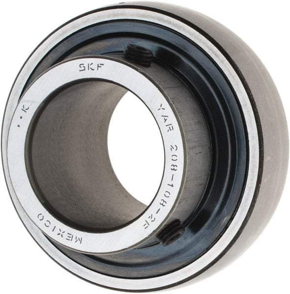 SKF - 1-1/2" ID x 3.1496" OD, 5,310 Lb Dynamic Capacity, Insert Bearing Insert Bearing - 0.8266" Race Width, 4,270 Lb Static Capacity - Eagle Tool & Supply