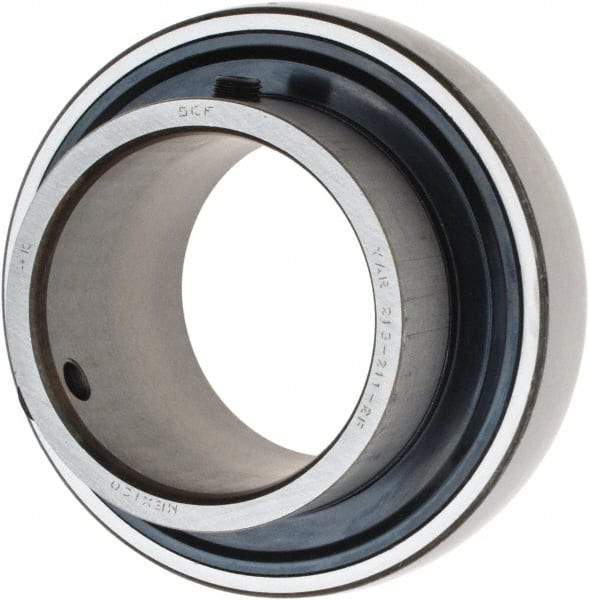 SKF - 2-11/16" ID x 4.7244" OD, 9,900 Lb Dynamic Capacity, Insert Bearing Insert Bearing - 1-1/16" Race Width, 8,990 Lb Static Capacity - Eagle Tool & Supply