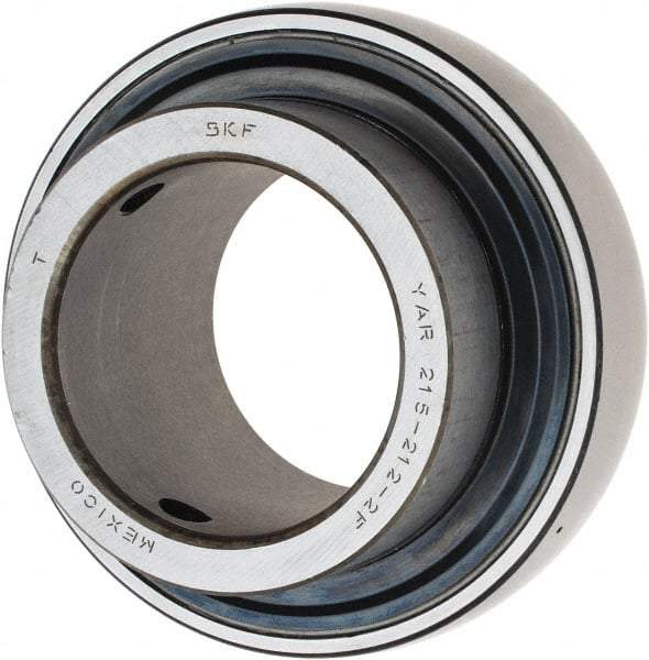 SKF - 2-11/16" ID x 5.1181" OD, 11,500 Lb Dynamic Capacity, Insert Bearing Insert Bearing - 1.1417" Race Width, 11,000 Lb Static Capacity - Eagle Tool & Supply