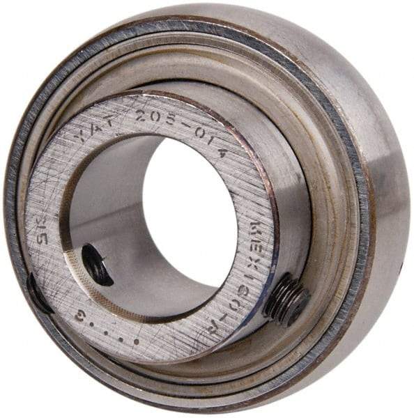 SKF - 7/8" ID x 2.0472" OD, 2,430 Lb Dynamic Capacity, Insert Bearing Insert Bearing - 0.5906" Race Width, 1,750 Lb Static Capacity - Eagle Tool & Supply