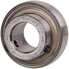 SKF - 7/8" ID x 2.0472" OD, 2,430 Lb Dynamic Capacity, Insert Bearing Insert Bearing - 0.5906" Race Width, 1,750 Lb Static Capacity - Eagle Tool & Supply