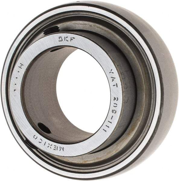 SKF - 1-11/16" ID x 3.3465" OD, 5,750 Lb Dynamic Capacity, Insert Bearing Insert Bearing - 0.8661" Race Width, 4,860 Lb Static Capacity - Eagle Tool & Supply