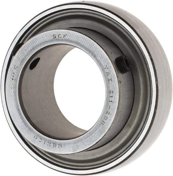 SKF - 2" ID x 3-15/16" OD, 7,540 Lb Dynamic Capacity, Insert Bearing Insert Bearing - 63/64" Race Width, 6,520 Lb Static Capacity - Eagle Tool & Supply