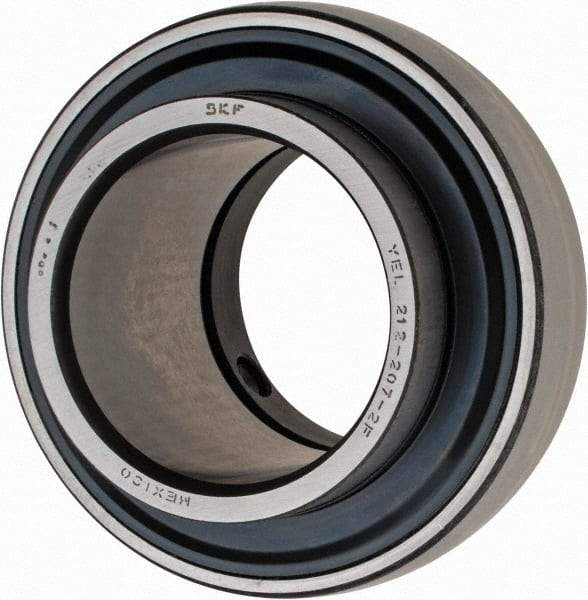 SKF - 2-7/16" ID x 4.3307" OD, 9,110 Lb Dynamic Capacity, Insert Bearing Insert Bearing - 63/64" Race Width, 8,090 Lb Static Capacity - Eagle Tool & Supply