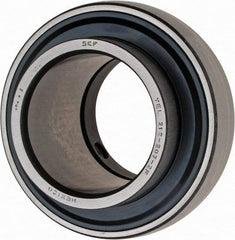 SKF - 2-7/16" ID x 4.3307" OD, 9,110 Lb Dynamic Capacity, Insert Bearing Insert Bearing - 63/64" Race Width, 8,090 Lb Static Capacity - Eagle Tool & Supply