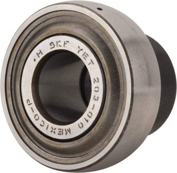 SKF - 5/8" ID x 1.5748" OD, 1,650 Lb Dynamic Capacity, Insert Bearing Insert Bearing - 0.4724" Race Width, 1,070 Lb Static Capacity - Eagle Tool & Supply