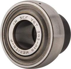 SKF - 5/8" ID x 1.5748" OD, 1,650 Lb Dynamic Capacity, Insert Bearing Insert Bearing - 0.4724" Race Width, 1,070 Lb Static Capacity - Eagle Tool & Supply