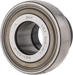 SKF - 7/8" ID x 2.0472" OD, 2,430 Lb Dynamic Capacity, Insert Bearing Insert Bearing - 0.5906" Race Width, 1,750 Lb Static Capacity - Eagle Tool & Supply