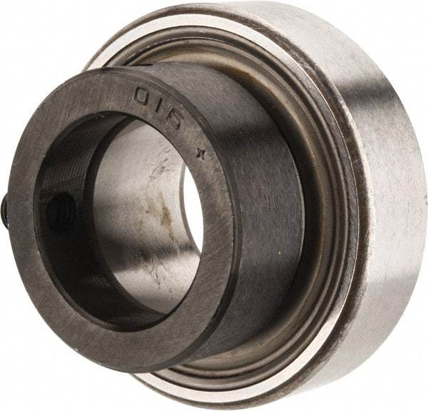 SKF - 1" ID x 2.0472" OD, 2,430 Lb Dynamic Capacity, Insert Bearing Insert Bearing - 0.5906" Race Width, 1,750 Lb Static Capacity - Eagle Tool & Supply