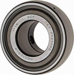 SKF - 1-1/8" ID x 2.4409" OD, 3,380 Lb Dynamic Capacity, Insert Bearing Insert Bearing - 0.7087" Race Width, 2,520 Lb Static Capacity - Eagle Tool & Supply