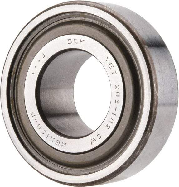 SKF - 1-1/8" ID x 2.4409" OD, 3,380 Lb Dynamic Capacity, Insert Bearing Insert Bearing - 0.7087" Race Width, 2,520 Lb Static Capacity - Eagle Tool & Supply