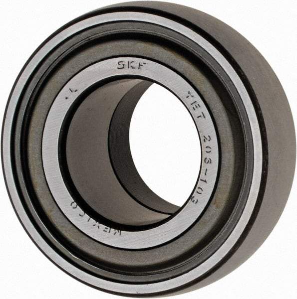 SKF - 1-3/16" ID x 2.4409" OD, 3,380 Lb Dynamic Capacity, Insert Bearing Insert Bearing - 0.7087" Race Width, 2,520 Lb Static Capacity - Eagle Tool & Supply