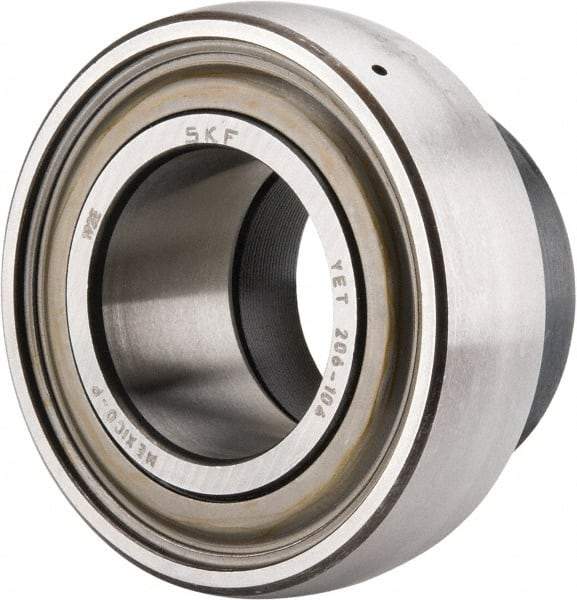 SKF - 1-1/4" ID x 2.4409" OD, 3,380 Lb Dynamic Capacity, Insert Bearing Insert Bearing - 0.7087" Race Width, 2,520 Lb Static Capacity - Eagle Tool & Supply